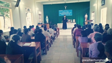 Liên huynh Đaminh An Phú giáo hạt Yên Bái tổng kết hoạt động tông đồ bác ái và mừng lễ bổn mạng