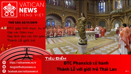 Đài Phát Thanh Vatican thứ Sáu 22.11.2019