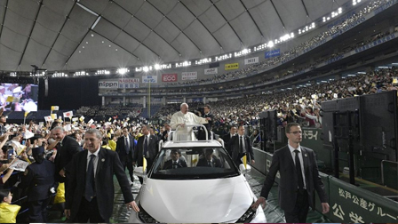 ĐTC dâng thánh lễ tại hội trường thể thao Tokyo Dome