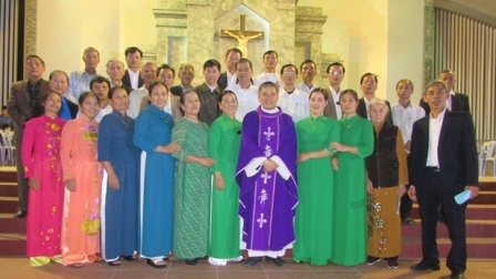 Thánh lễ ra mắt và tuyên hứa của hội đồng giáo xứ Nỗ Lực
