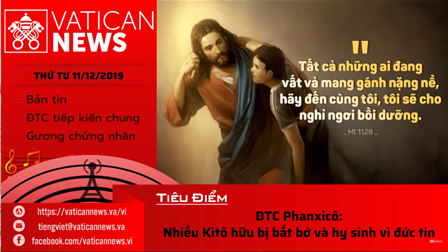 Vatican News Tiếng Việt thứ Tư 11.12.2019