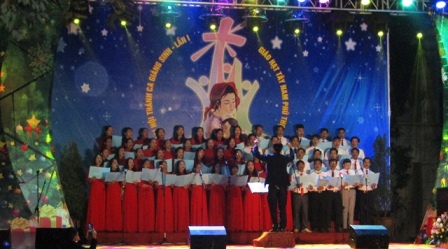 Giáo hạt Tây Nam Phú Thọ: Đại hội Thánh ca Giáng sinh lần I với chủ đề “Giêsu Tình Yêu”