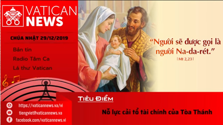 Vatican News Tiếng Việt Chúa Nhật 29.12.2019