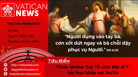 Vatican News Tiếng Việt thứ Sáu 28.02.2020