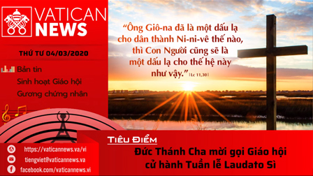 Vatican News Tiếng Việt thứ Tư 04.03.2020