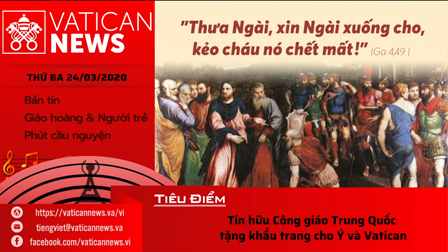 Vatican News Tiếng Việt thứ Ba 24.03.2020