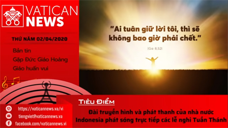 Vatican News Tiếng Việt thứ Năm 02.04.2020