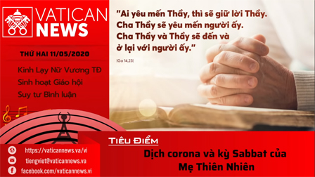Radio: Vatican News Tiếng Việt thứ Hai 11.05.2020
