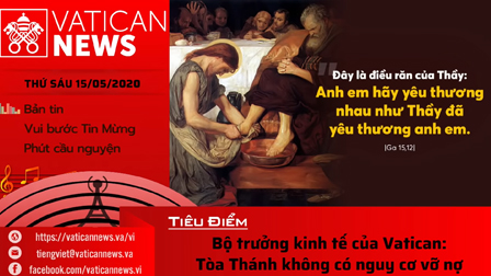 Radio: Vatican News Tiếng Việt thứ Sáu 15.05.2020