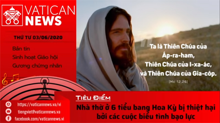 Radio: Vatican News Tiếng Việt thứ Tư 03.06.2020