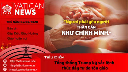 Radio: Vatican News Tiếng Việt thứ Năm 04.06.2020
