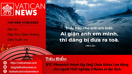 Radio: Vatican News Tiếng Việt thứ Năm 11.06.2020