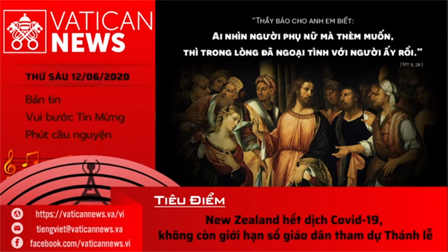 Radio: Vatican News Tiếng Việt thứ Sáu 12.06.2020