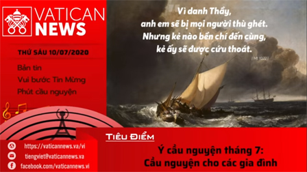 Radio: Vatican News Tiếng Việt thứ Sáu 10.07.2020