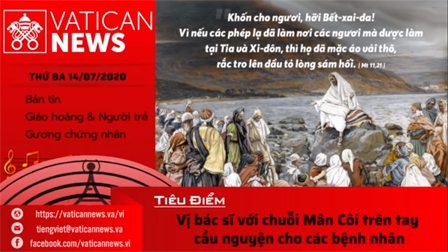 Radio: Vatican News Tiếng Việt thứ Ba 14.07.2020