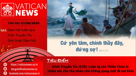 Radio: Vatican News Tiếng Việt thứ Hai 03.08.2020