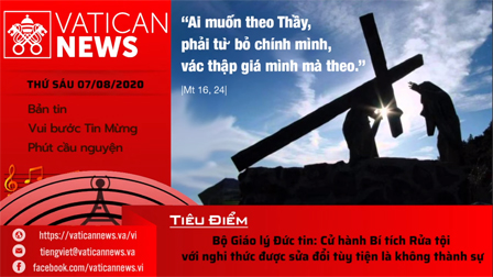 Radio: Vatican News Tiếng Việt thứ Sáu 07.08.2020