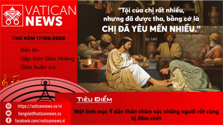 Radio: Vatican News Tiếng Việt thứ Năm 17.09.2020