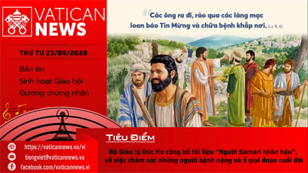 Radio: Vatican News Tiếng Việt thứ Tư 23.09.2020