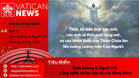Radio: Vatican News Tiếng Việt thứ Ba 29.09.2020