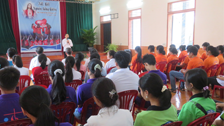 Khai giảng khóa linh hoạt viên của giáo hạt Tây Bắc Phú Thọ tại giáo xứ Ro Lục