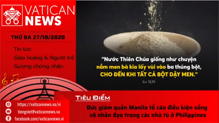 Radio: Vatican News Tiếng Việt thứ Ba 27.10.2020