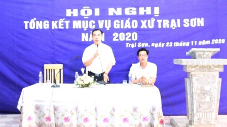 Giáo xứ Trại Sơn: Tổng kết công tác mục vụ năm 2020