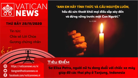 Radio: Vatican News Tiếng Việt thứ Bảy 28.11.2020