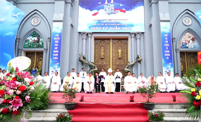 Trực tuyến - Thánh lễ cung hiến nhà thờ giáo xứ Quần Hào, ngày 05.12.2020