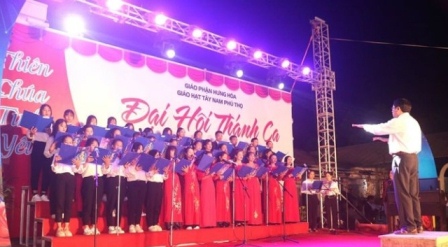 Giáo hạt Tây Nam Phú Thọ: Đại hội Thánh ca lần thứ 2 tại giáo xứ Thủy Trạm