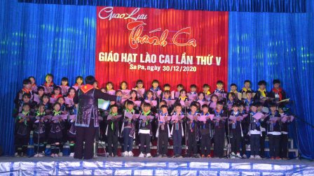 Khai mạc Năm Thánh và giao lưu Thánh ca giáo hạt Lào Cai