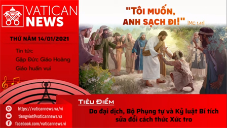Radio: Vatican News Tiếng Việt thứ Năm 14.01.2021