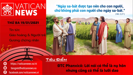 Radio: Vatican News Tiếng Việt thứ Ba19.01.2021