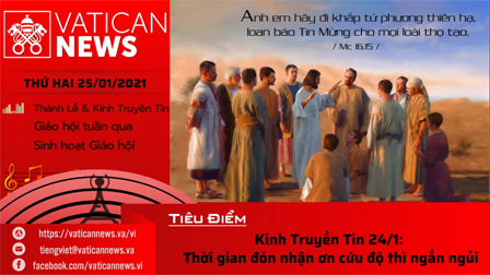 Radio: Vatican News Tiếng Việt thứ Hai 25.01.2021
