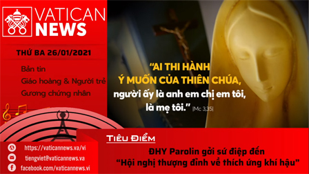 Radio: Vatican News Tiếng Việt thứ Ba 26.01.2021