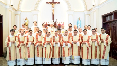 Giáo phận Hưng Hóa: Thánh lễ Truyền chức Phó tế năm 2021
