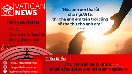 Radio: Vatican News Tiếng Việt thứ Ba 23.02.2021