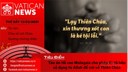 Radio thứ Bảy 13/03/2021 - Vatican News Tiếng Việt