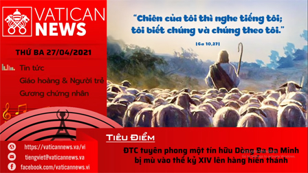 Radio thứ Ba 27.04.2021 - Vatican News Tiếng Việt