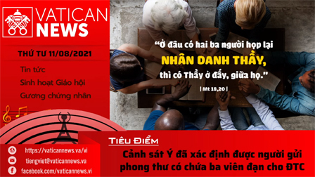 Radio thứ Tư 11.08.2021 - Vatican News Tiếng Việt