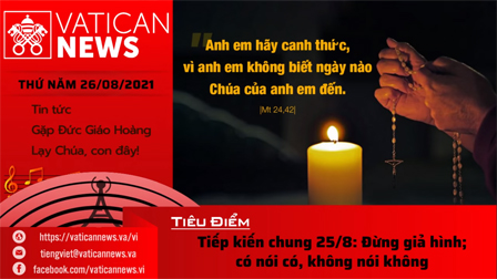 Radio thứ Năm 26.08.2021 - Vatican News Tiếng Việt