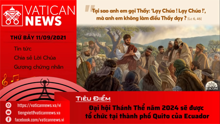 Radio thứ Bảy 11.09.2021 - Vatican News Tiếng Việt