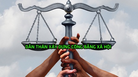 Dấn thân xây dựng công bằng xã hội