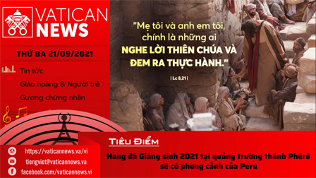 Radio thứ Ba 21.09.2021 - Vatican News Tiếng Việt