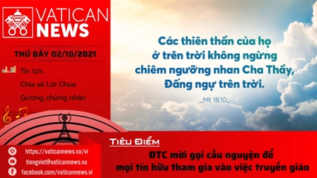 Radio thứ Bảy 02.10.2021 - Vatican News Tiếng Việt