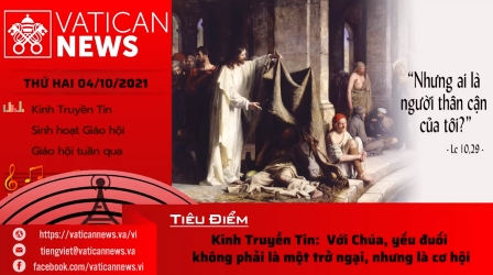 Radio thứ Hai 04.10.2021 - Vatican News Tiếng Việt