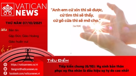 Radio thứ Năm 07.10.2021 - Vatican News Tiếng Việt