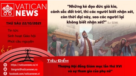 Radio thứ Sáu 22.10.2021 - Vatican News Tiếng Việt