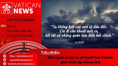 Radio thứ Tư 27.10.2021 - Vatican News Tiếng Việt