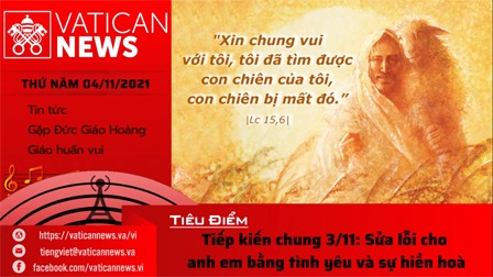 Radio thứ Năm 04.11.2021 - Vatican News Tiếng Việt